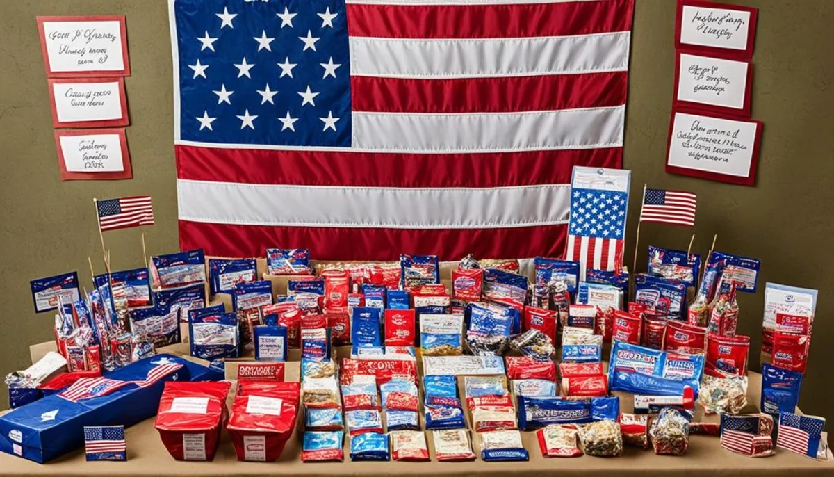 care packages for troops